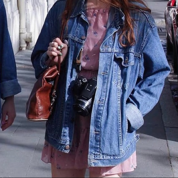 Pink floral off-the-shoulder dress - Picture 6 of 6